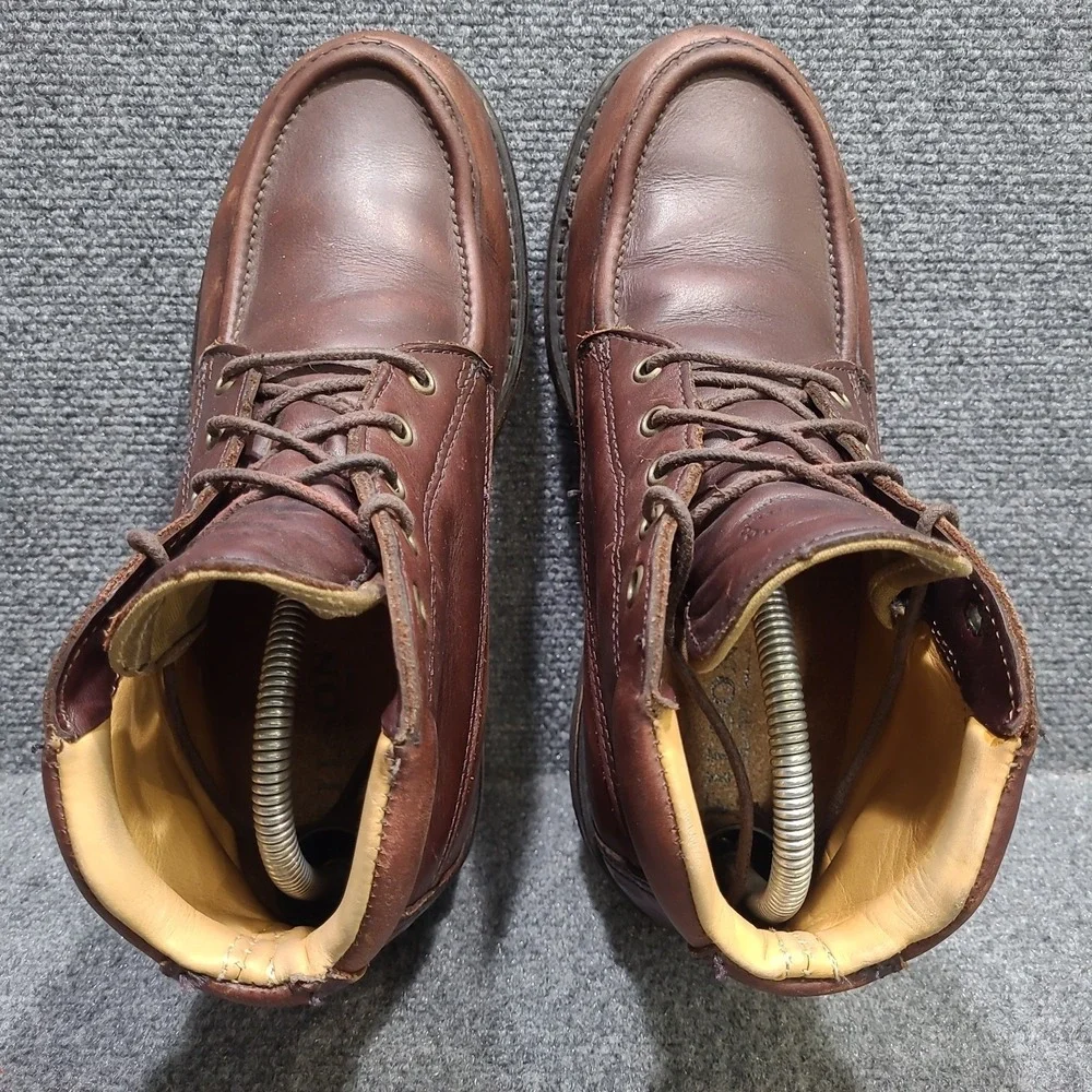 Vintage Filson Men's Chukka Boots Brown Leather Lace Up Round Toe US 9.5 D 50104